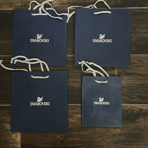 SWAROVSKI Shopping Bags (1 Small + 3 Medium)
